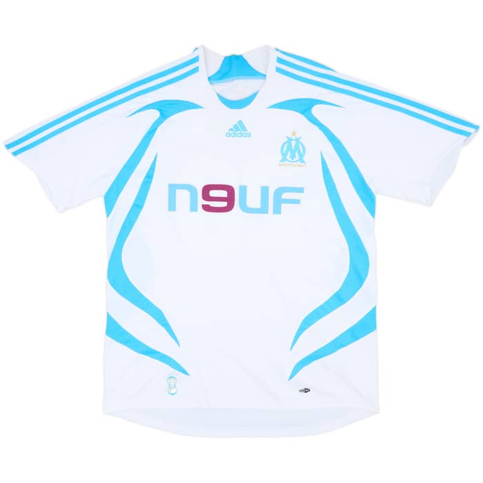 2007-08 Olympique Marseille Home Shirt Valbuena #28 - 7/10 - (L)