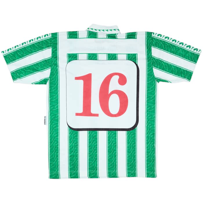 1996-98 Rapid Vienna Match Issue Home Shirt #16