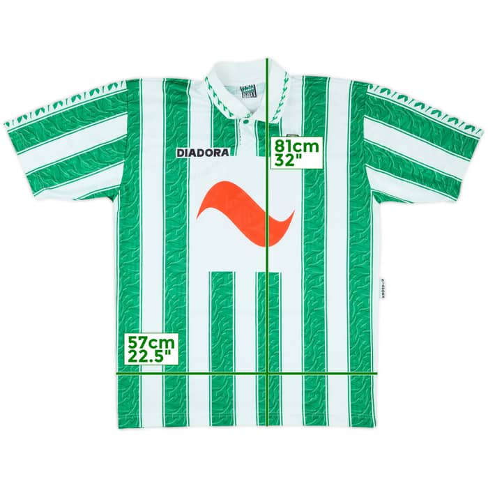 1996-98 Rapid Vienna Match Issue Home Shirt #16