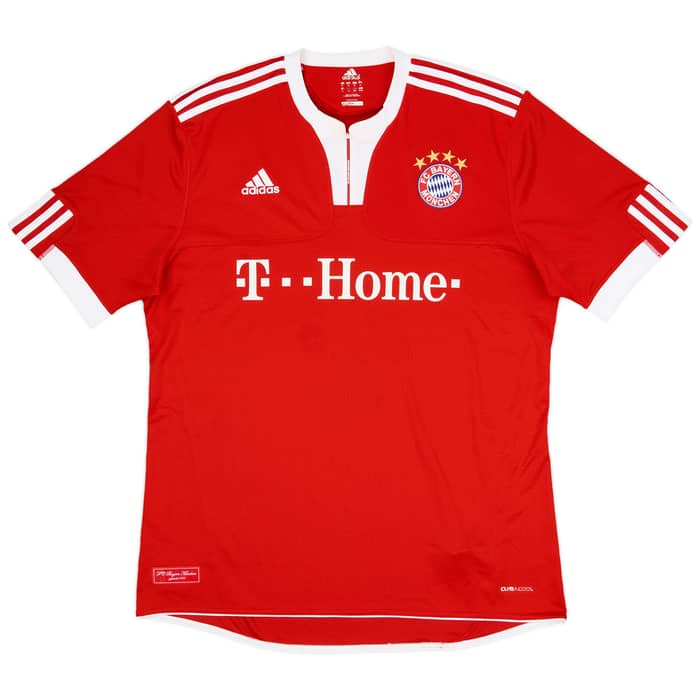 2009-10 Bayern Munich Home Shirt Lahm #21 - 7/10 - (XL)