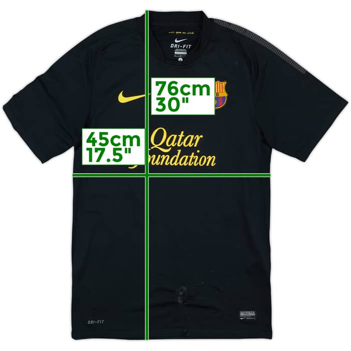 2011-12 Barcelona Away Shirt Messi #10 - 5/10 - (S)