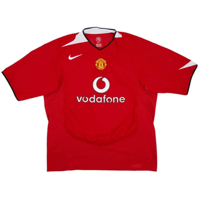 2004-06 Manchester United Home Shirt Ronaldo #7 - 6/10 - (XXL)