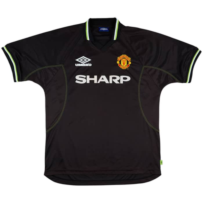 1998-99 Manchester United Third Shirt Solskjaer #20 - 8/10 - (XL)