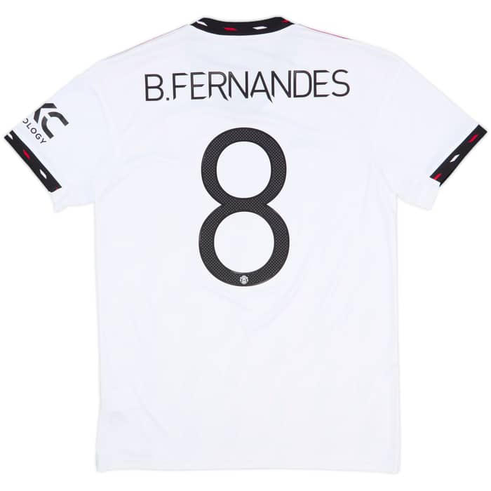 2022-23 Manchester United Away Shirt B.Fernandes #8 - 9/10 - (M)
