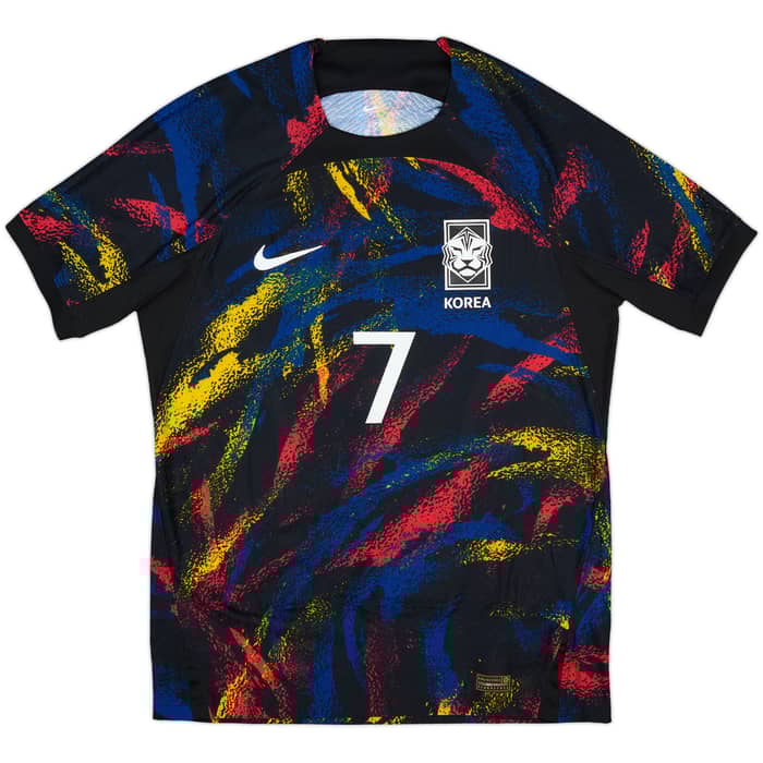 2022-24 South Korea Authentic Away Shirt H M Son #7 - 9/10 - (M)