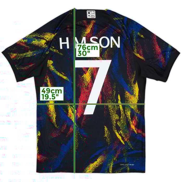 2022-24 South Korea Authentic Away Shirt H M Son #7 - 9/10 - (M)