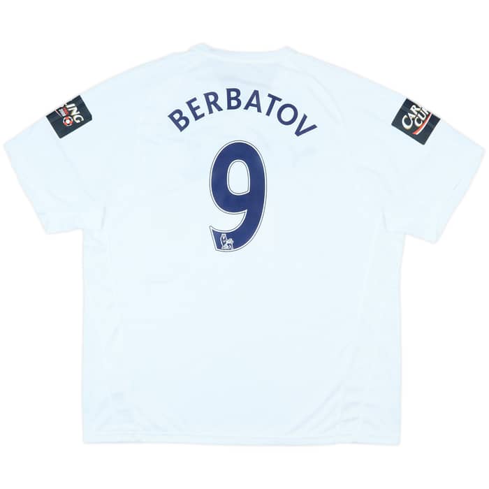 2007-08 Tottenham Home Shirt Berbatov #9 (XXL)