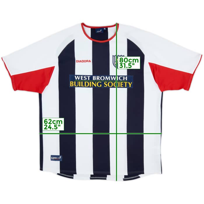 2003-04 West Brom Home Shirt - 8/10 - (XL)