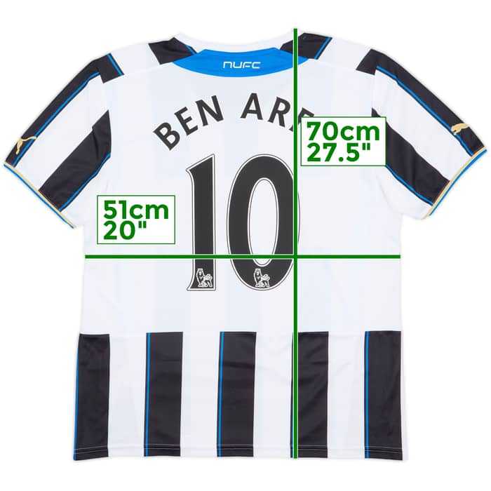 2013-14 Newcastle Home Shirt Ben Arfa #10 - 9/10 - (M)