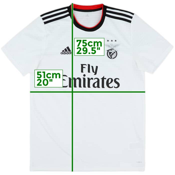2018-19 Benfica Away Shirt - 7/10 - (M)