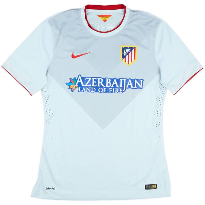 2014-15 Atletico Madrid Player Issue Away Shirt Gabi #14 - 8/10 - (L)