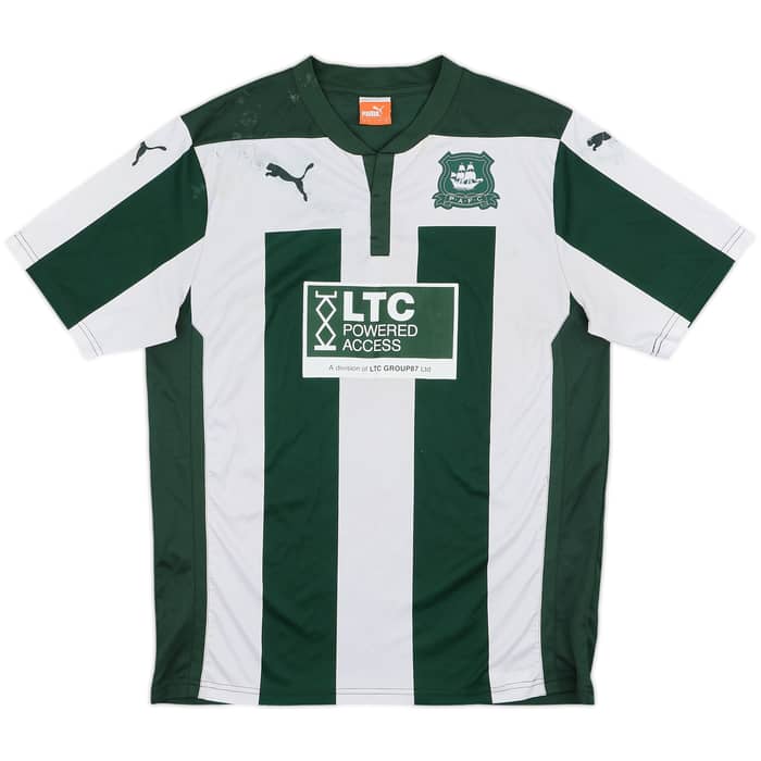 2014-15 Plymouth Argyle Home Shirt Reid #9 - 4/10 - (L)
