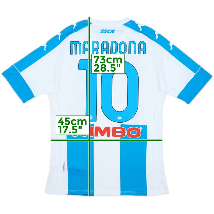2020-21 Napoli Special Edition Authentic Fourth Shirt Maradona #10 (L)