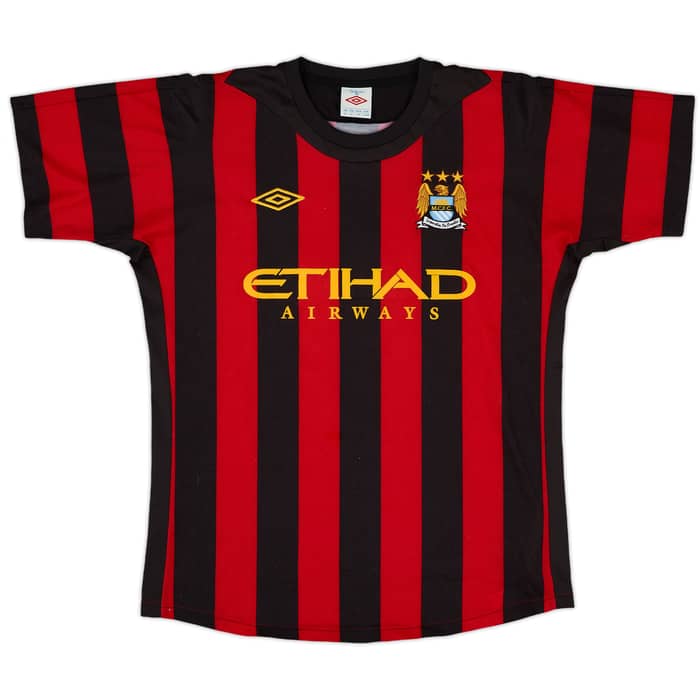 2011-12 Manchester City Away Shirt Silva #21 - 8/10 - (M)