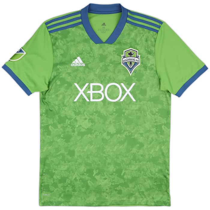 2018 Seattle Sounders Home Shirt - 9/10 - (M)