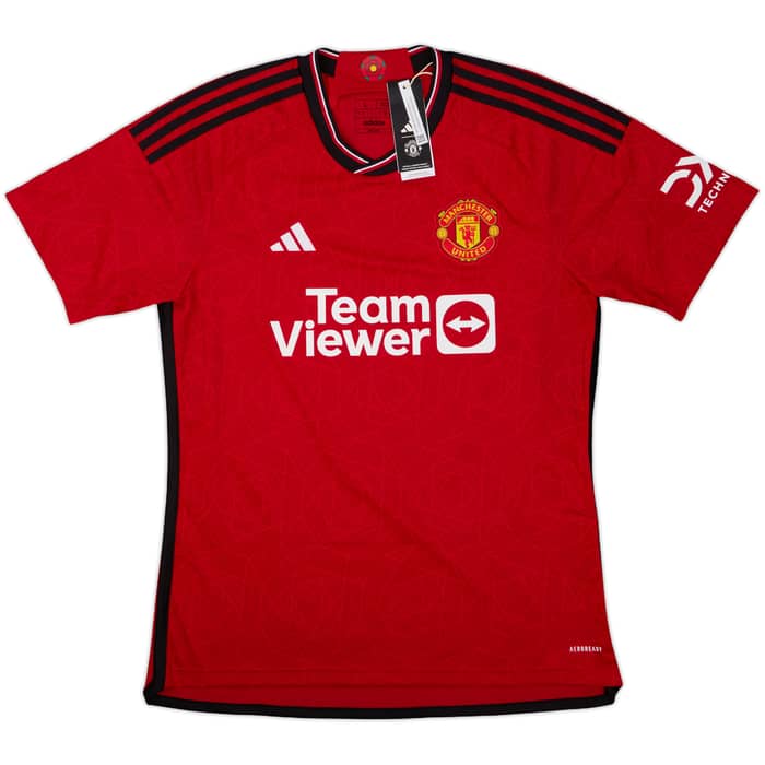 2023-24 Manchester United Home Shirt Mount #7 (L)