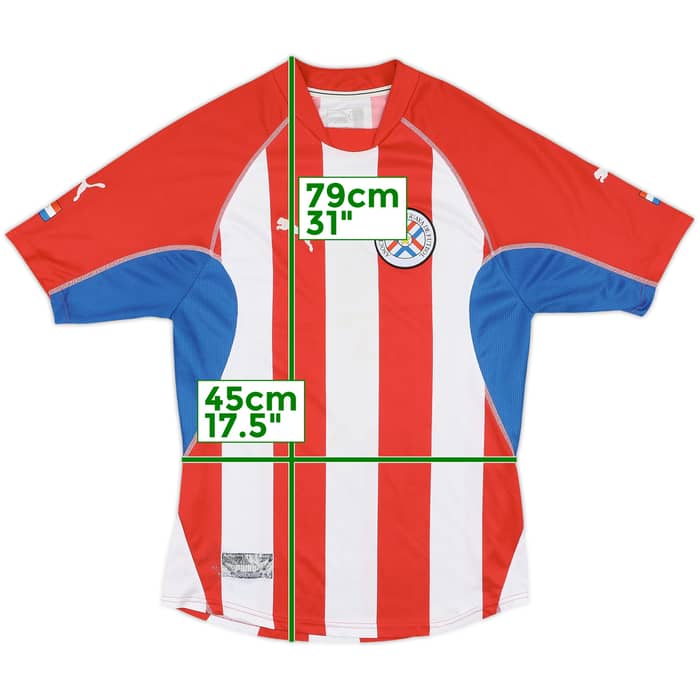 2002-04 Paraguay Home Shirt - 5/10 - (M)