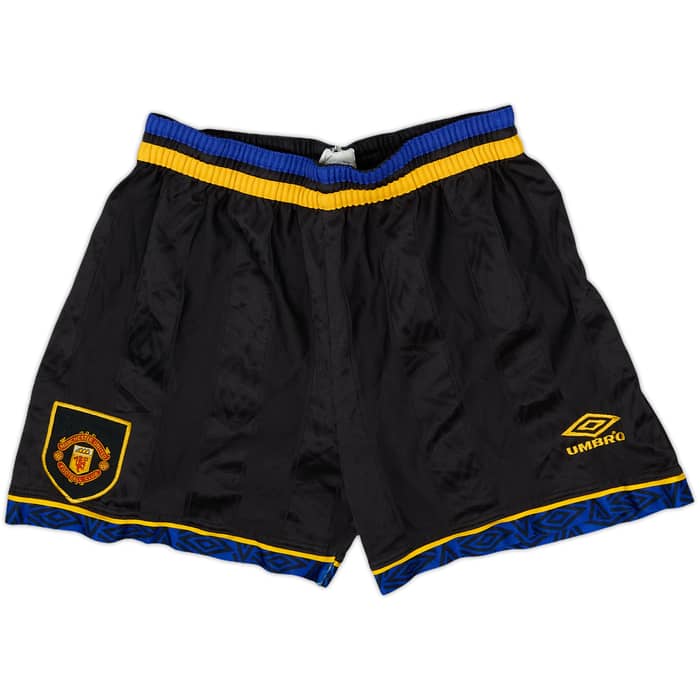 1993-95 Manchester United Away Full Kit - 8/10 - (XL)