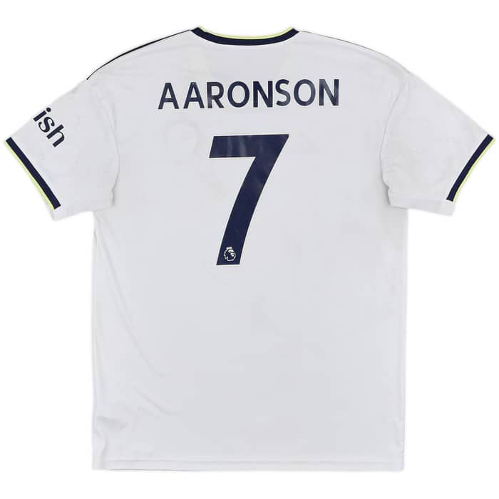 2022-23 Leeds United Home Shirt Aaronson #7 - 6/10 - (L)