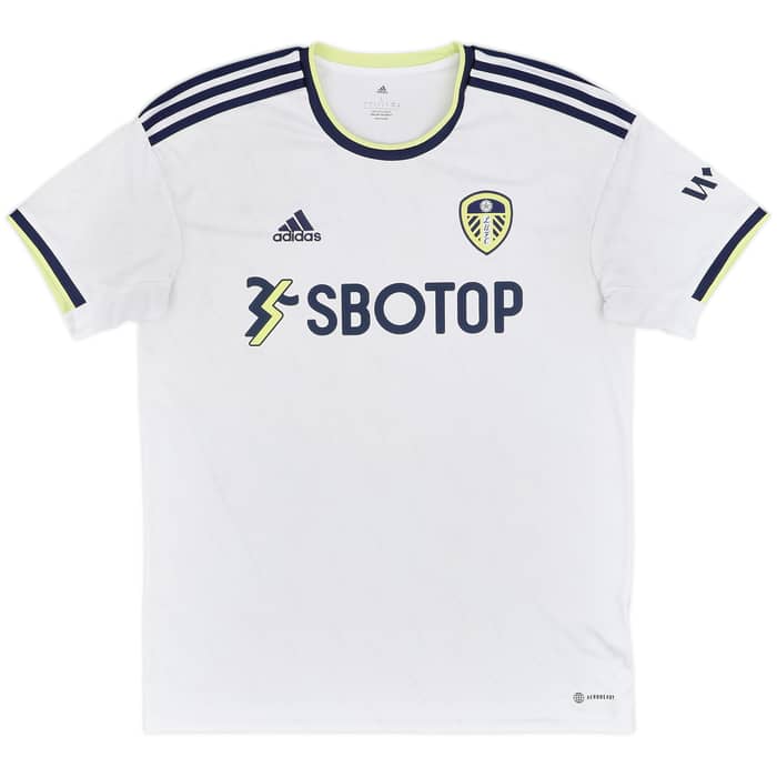 2022-23 Leeds United Home Shirt Aaronson #7 - 6/10 - (L)