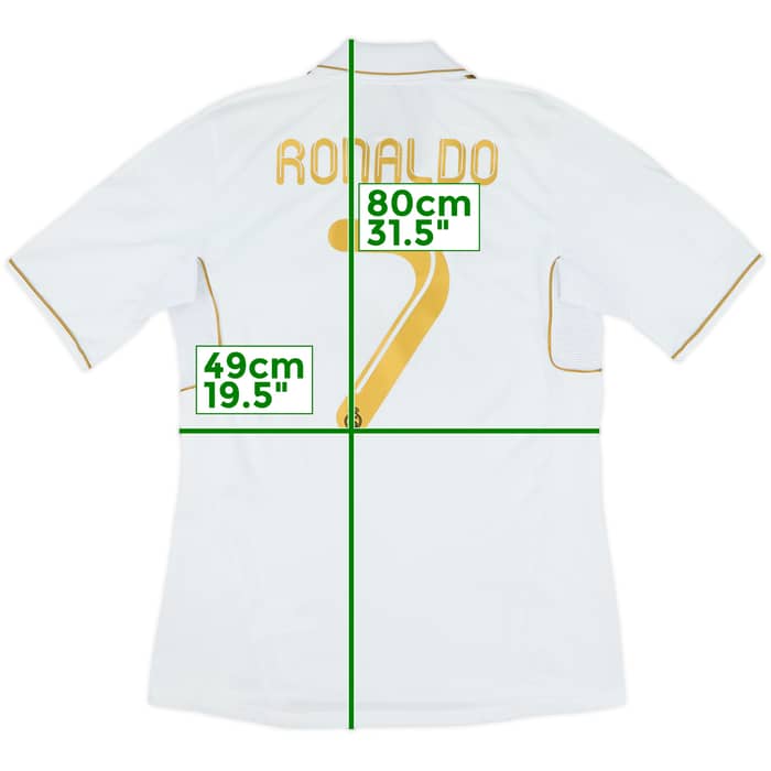 2011-12 Real Madrid Home Shirt Ronaldo #7 - 7/10 - (M)