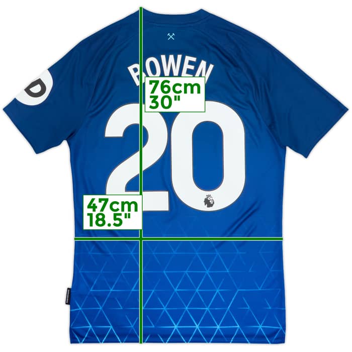 2023-24 West Ham Third Shirt Bowen #20 - 8/10 - (M)