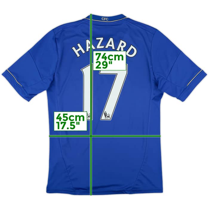 2012-13 Chelsea Home Shirt Hazard #17 - 7/10 - (S)