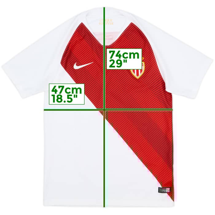 2018-19 Monaco Home Shirt - 9/10 - (S)