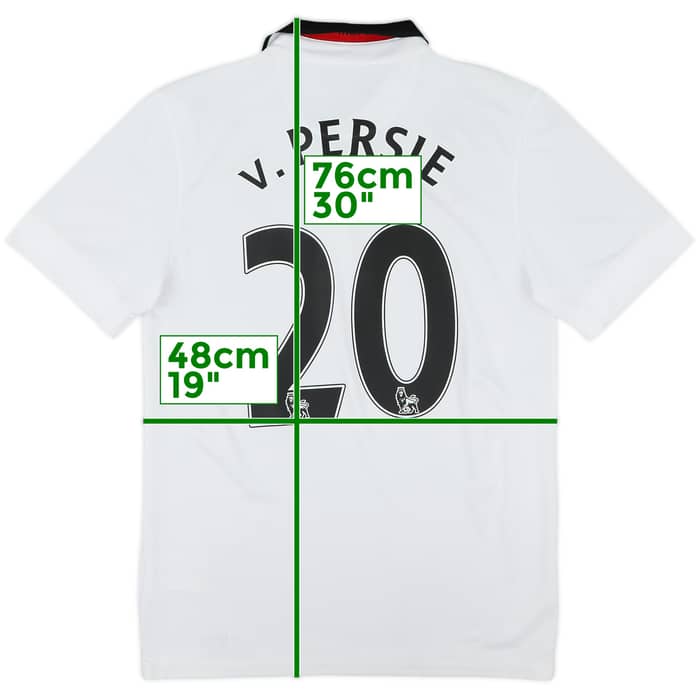 2014-15 Manchester United Away Shirt v.Persie #20 - 6/10 - (S)