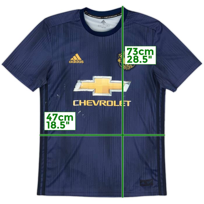 2018-19 Manchester United Third Shirt - 4/10 - (S)