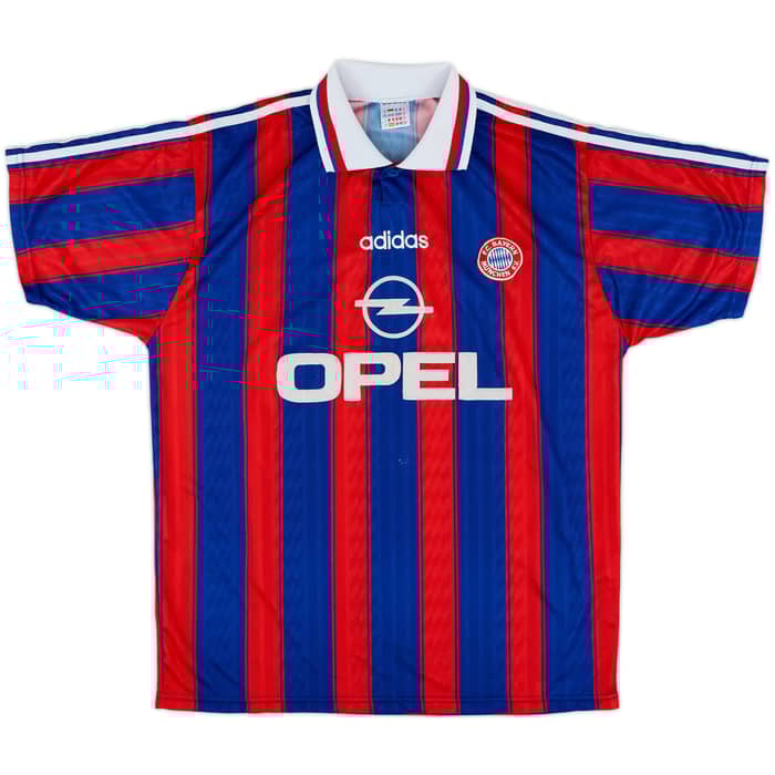 1995-97 Bayern Munich Home Shirt Matthaus #10 - 6/10 - (L)
