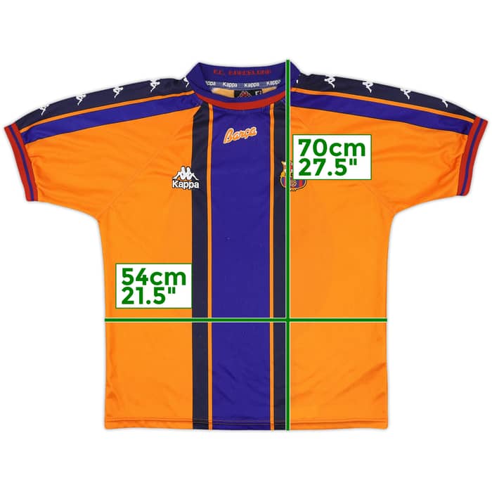 1997-98 Barcelona Away Shirt - 9/10 - (S)