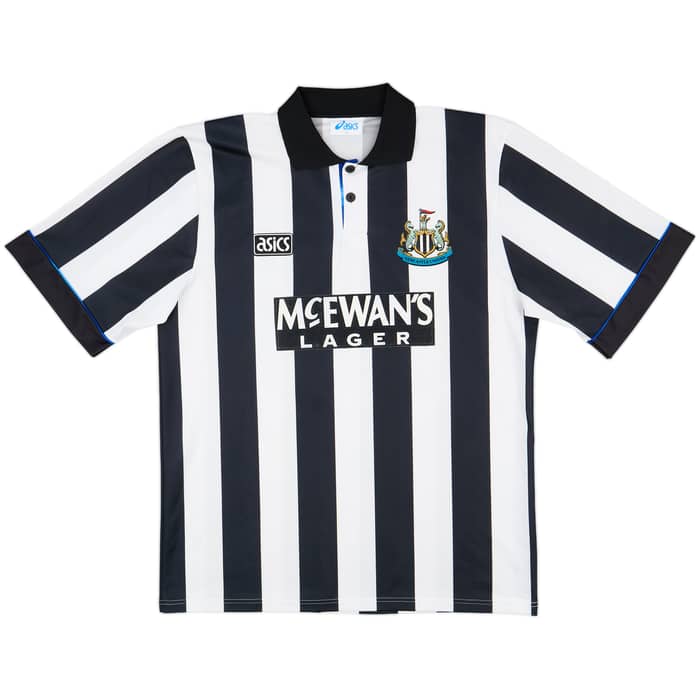 1993-95 Newcastle Home Shirt Cole #9 - 9/10 - (XL)
