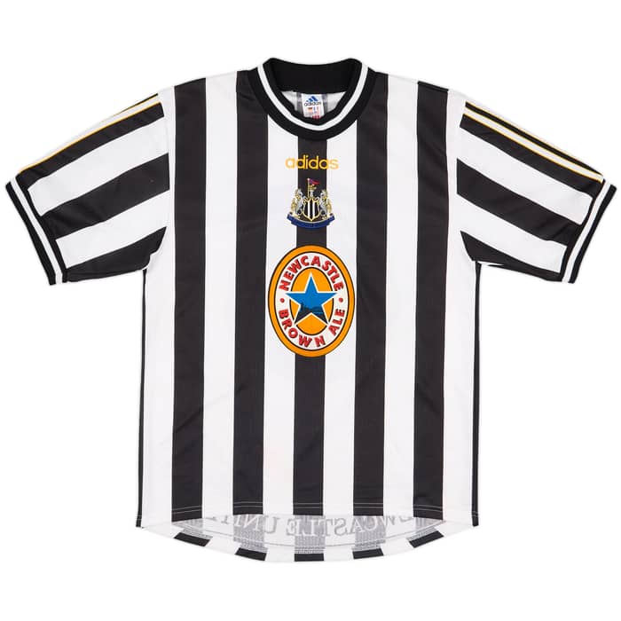 1997-99 Newcastle Home Shirt Shearer #9 - 7/10 - (M)