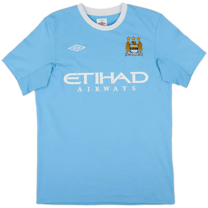 2009-10 Manchester City Home Shirt Wright-Phillips #8 - 8/10 - (S)