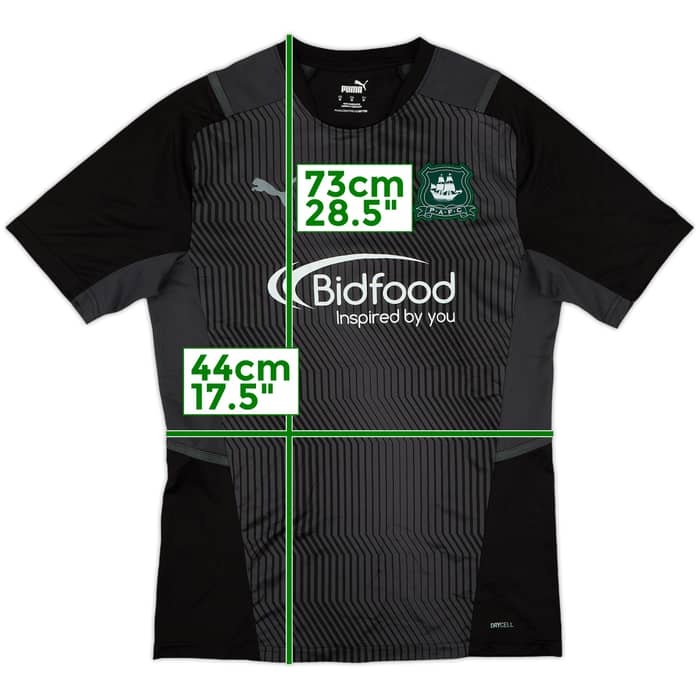 2020-21 Plymouth Argyle Puma Training Shirt - 9/10 - (M)