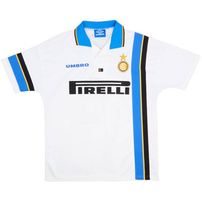 1997-98 Inter Milan Away Shirt Ronaldo #10 - 6/10 - (L)