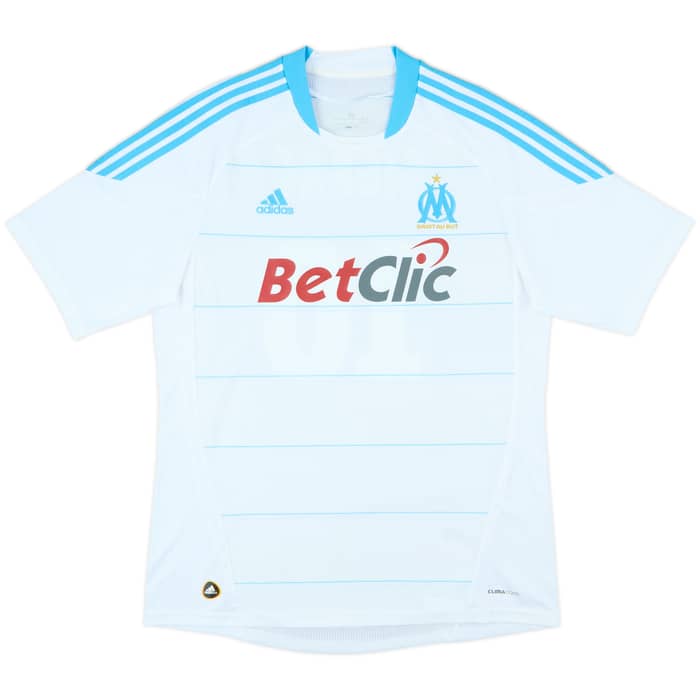 2010-11 Olympique Marseille Home Shirt Gignac #10 - 9/10 - (L)