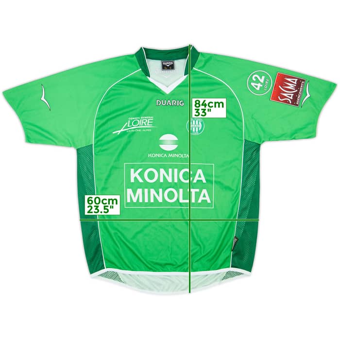 2004-05 Saint Etienne Home Shirt - 9/10 - (XL)
