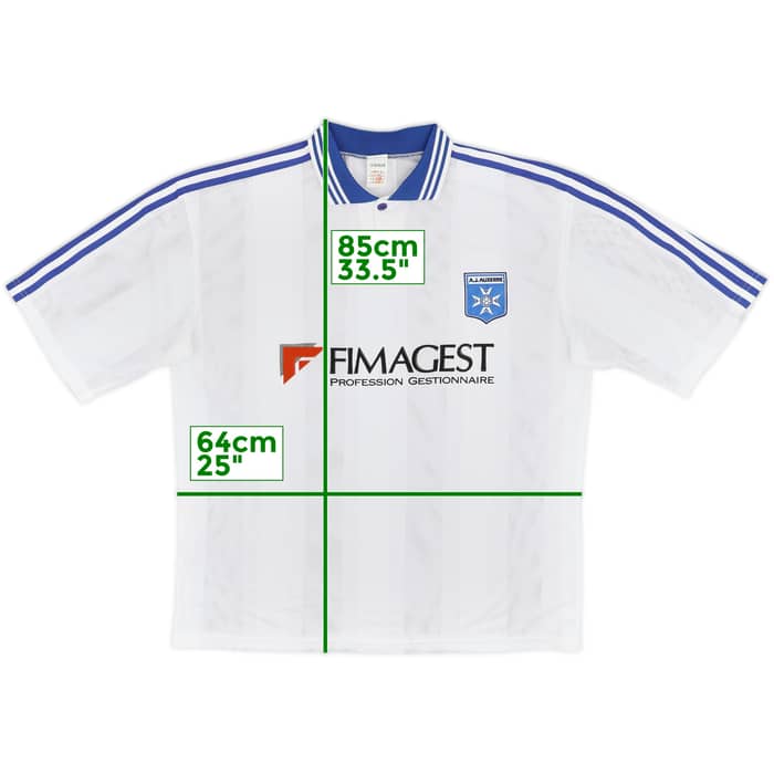 1997-98 Auxerre Home Shirt - 8/10 - (XL)