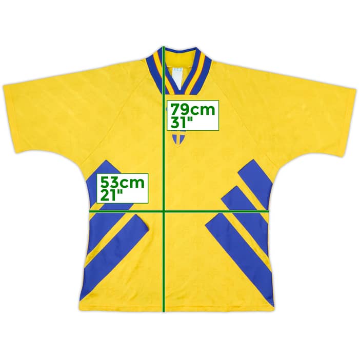 1994-96 Sweden Home Shirt - 8/10 - (XL)