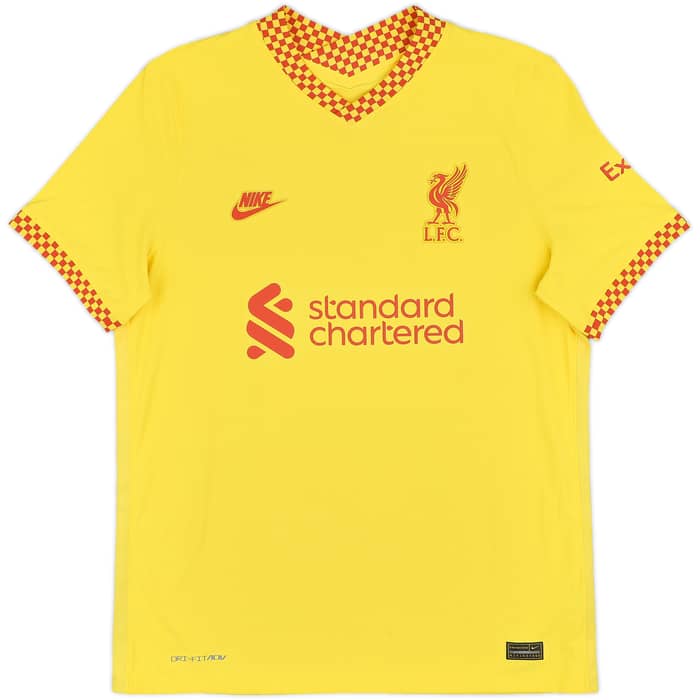 2021-22 Liverpool Authentic Third Shirt Alexander-Arnold #66 - 8/10 - (L)