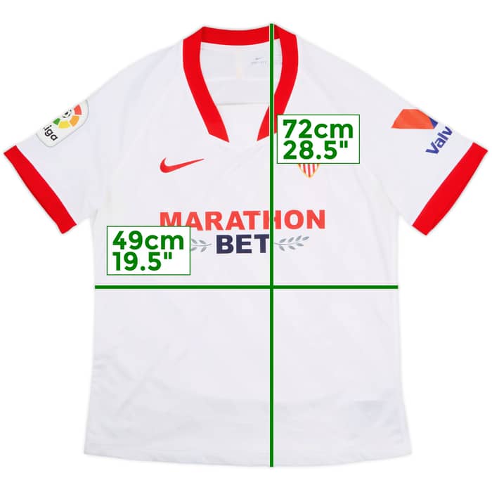 2020-21 Sevilla Home Shirt - 7/10 - (L)