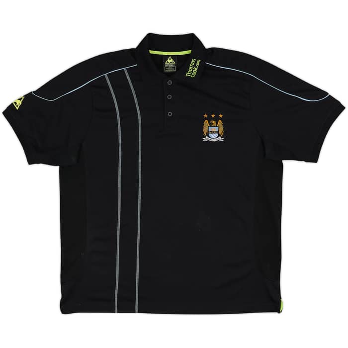 2008-09 Manchester City Le Coq Sportif Polo Shirt - 9/10 - (XXL)