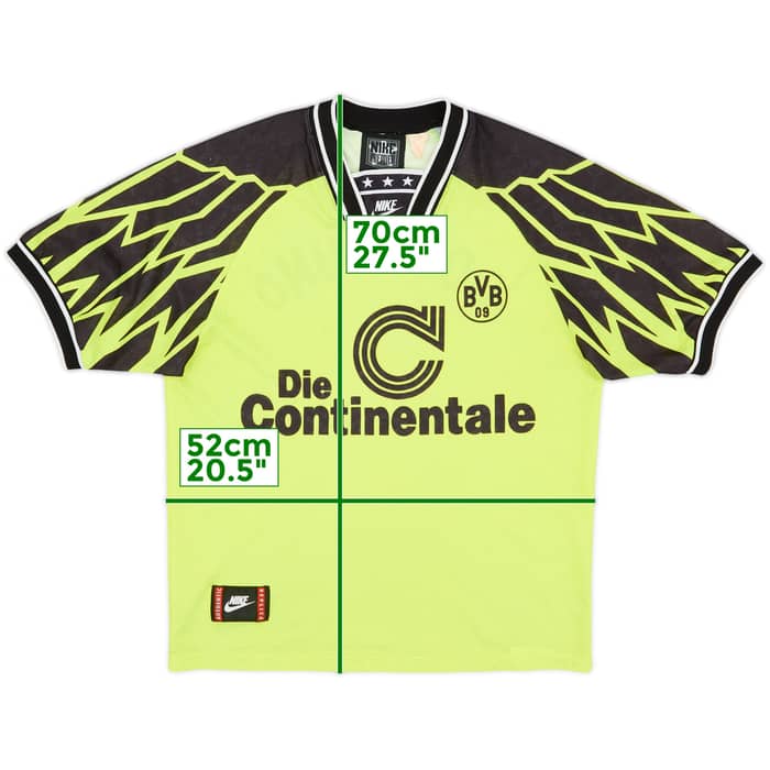 1994-95 Borussia Dortmund Home Shirt - 6/10 - (M)