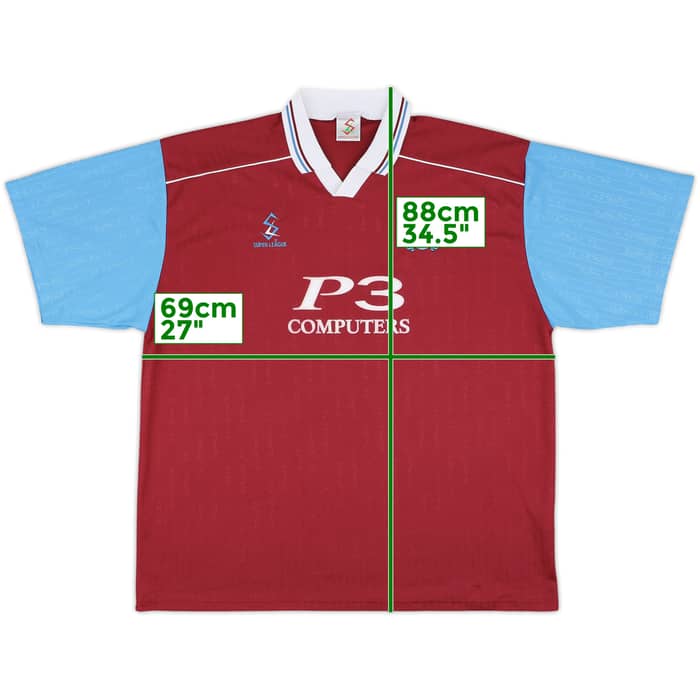 1999-00 Burnley Home Shirt - 10/10 - (XXL)