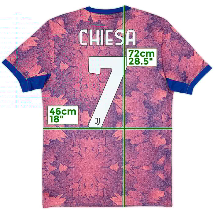 2022-23 Juventus Third Shirt Chiesa #7 - 10/10 - (S)