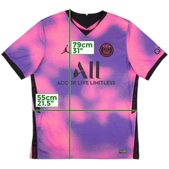 2020-21 Paris Saint-Germain Fourth Shirt - 9/10 - (L)