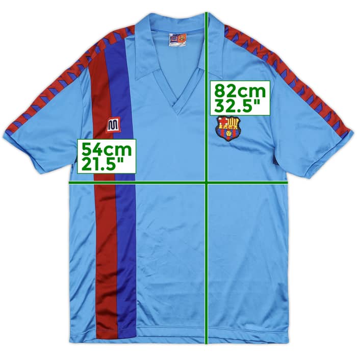 1985-91 Barcelona Away Shirt - 9/10 - (XL)