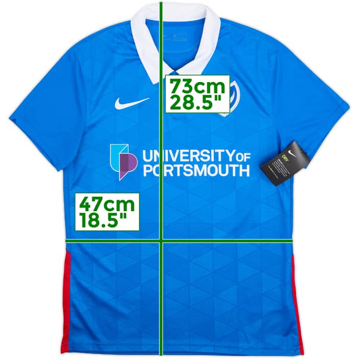 2020-21 Portsmouth Home Shirt (M)